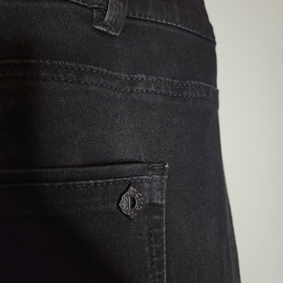 NWT Democracy Ab Technology Black High Rise Skinny Jeans Stretch Denim Size 24W - Picture 9 of 16